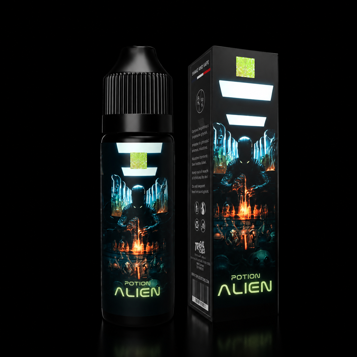 Potion Alien Tribal Potion – Pastèque Fraise Kiwi – 50 ml