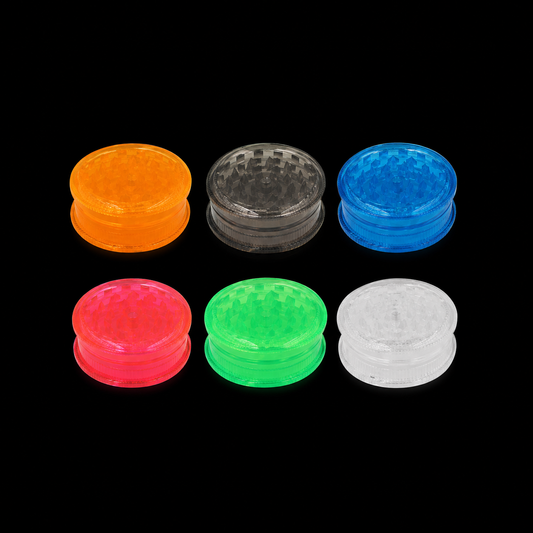 Grinder plastique translucide 60 mm – 3 parties