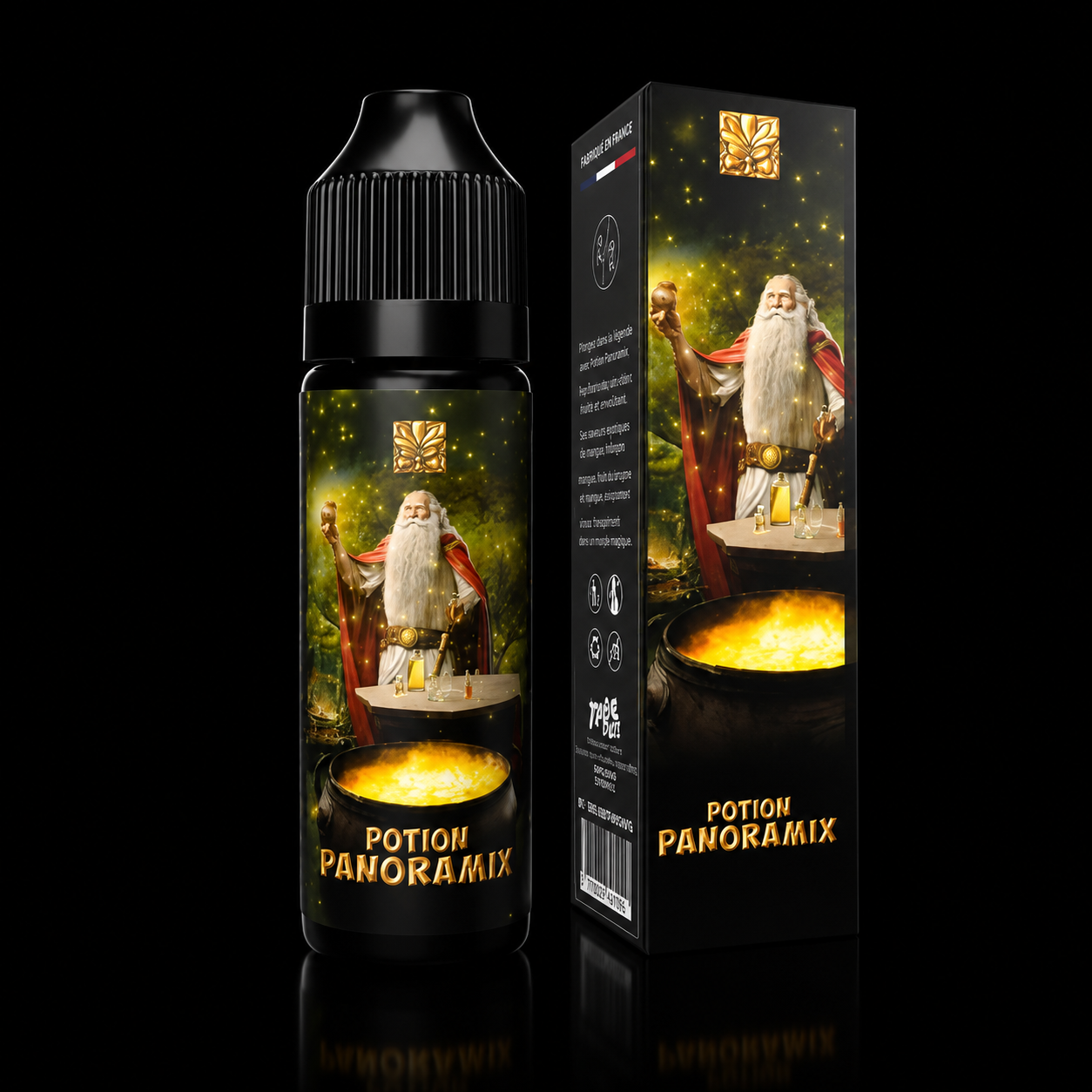 Potion Panoramix Tribal Potion – Passion Citron Vert Mangue – 50 ml