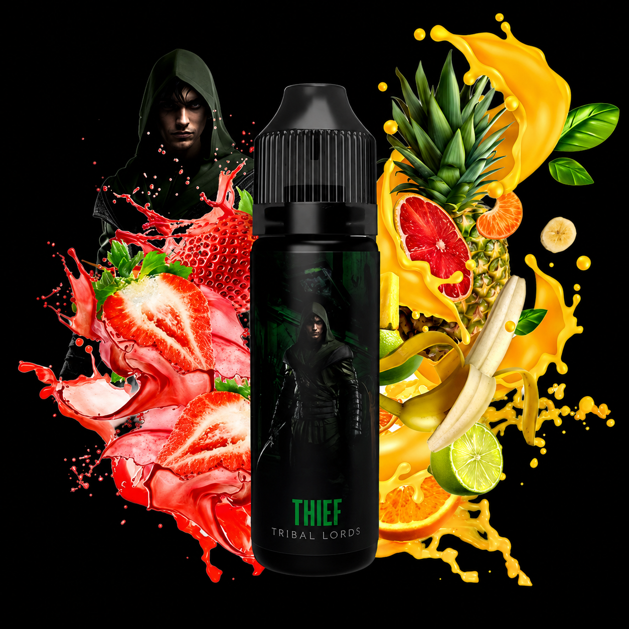Thief Tribal Lords – Fruit Tropical Fraise – 50 ml