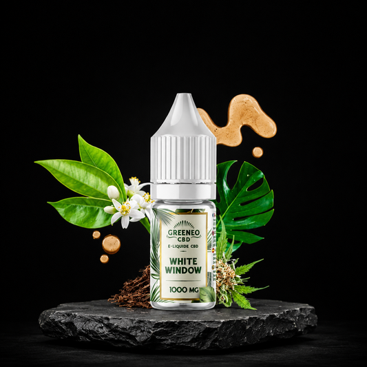 E-liquide CBD White Window Greeneo  – 10 ml