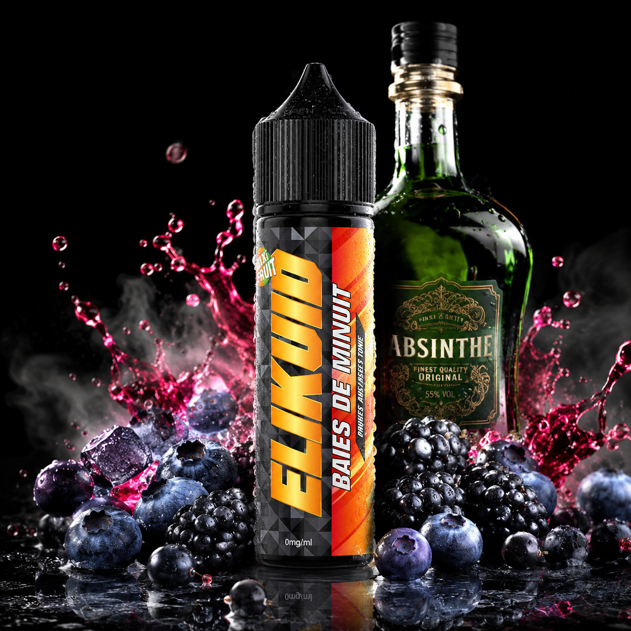 Elikuid  Baies de Minuit  –  LiquideLab - 50 ml