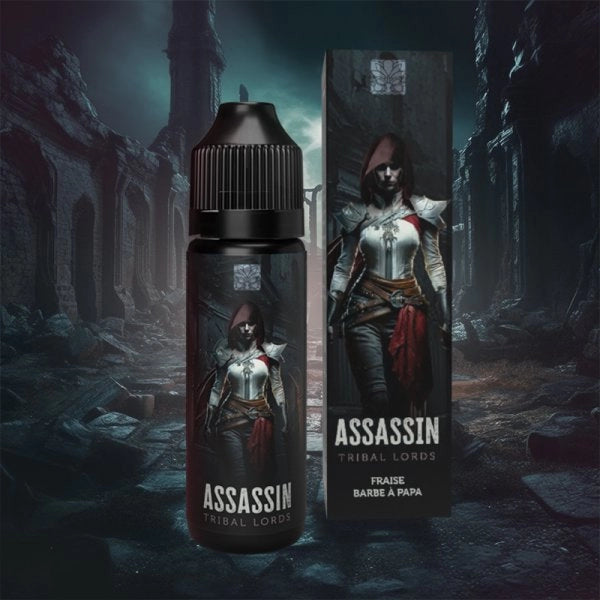 Assassin Tribal Lords – Fraise Barbe à Papa – 50 ml