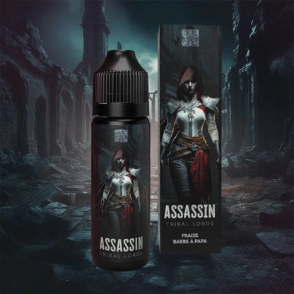 Assassin Tribal Lords – Fraise Barbe à Papa – 50 ml