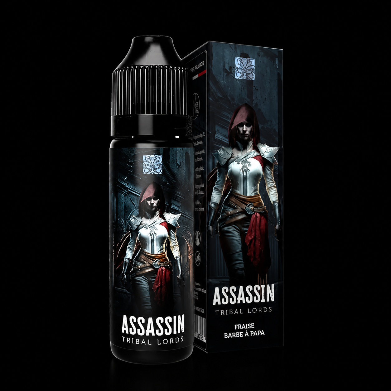 Assassin Tribal Lords – Fraise Barbe à Papa – 50 ml