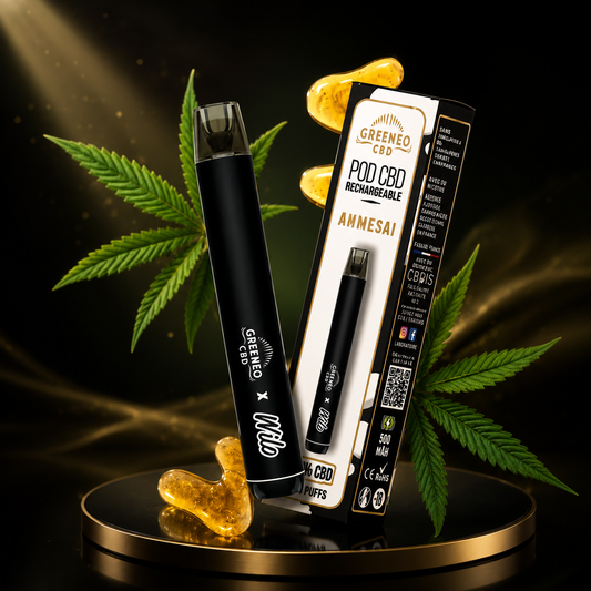 Pod rechargeable Amnesia - Wilo x Greeneo