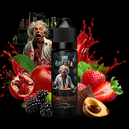 Potion Einstein Tribal Potion – Fraise Grenade Fruit du Serpent Baies Noires – 50 ml