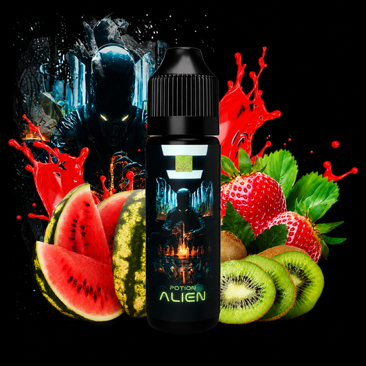 Potion Alien Tribal Potion – Pastèque Fraise Kiwi – 50 ml